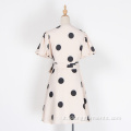 Donne Summer Sliose Casual Dot Dresses